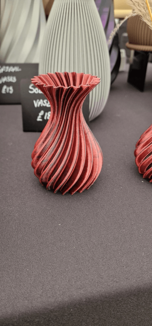Spiral Twist Vase